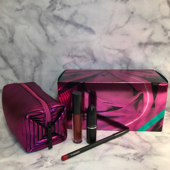 Mac Shiny Pretty Things Goody Bag Red Lips